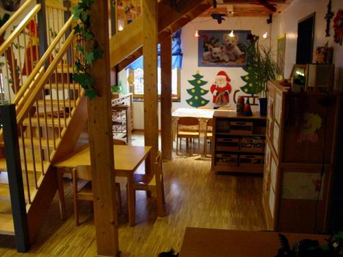 Gruppenraum im Kindergarten Regenbogen