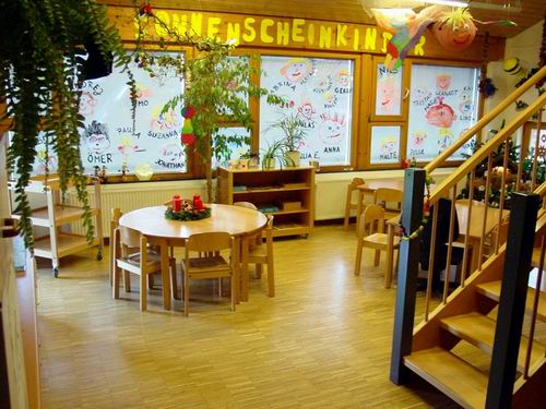 Sonnenschein-Gruppenraum